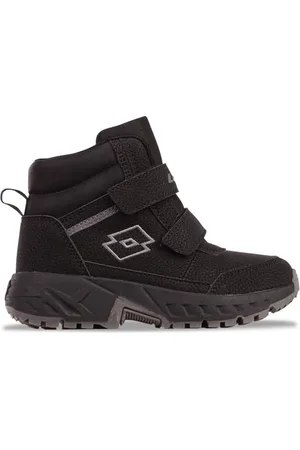 Lotto EVEDAL MID K Halblange Stiefel, Black, 26 EU
