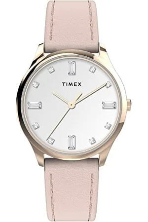 Timex Main Street Damenuhr 32mm mit Lederband TW2V76600