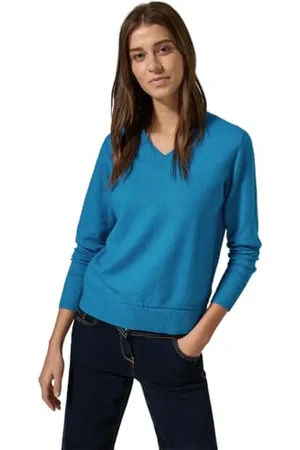 CECIL Damen B302949 Kurzer Feinstrickpullover, , L EU