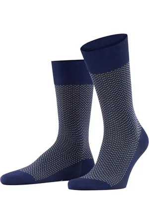 Falke Herren Socken Uptown Tie M So Baumwolle gemustert 1 Paar, , 41-42