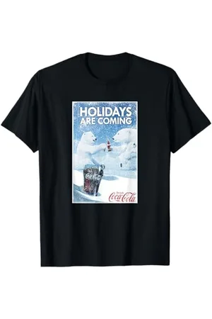 Coca-Cola Coca Cola Christmas Holidays Are Coming Eisbär Cheers T-Shirt