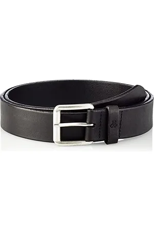 Marc O’ Polo Marc OߴPolo Herren Gürtel aus Leder mit Metall-Schnalle, (Black), 105