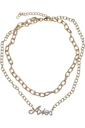 Urban classics Unisex Halskette Diamond Zodiac Golden Necklace, Farbe , Größe one size