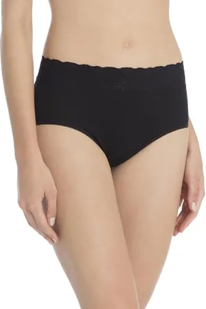 Calida Damen Midislip van lycrakant Taillenslip, , 48-50 EU