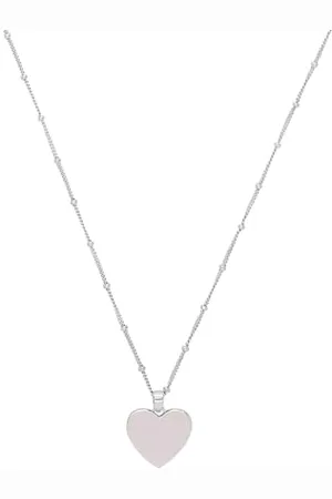 Amor Kette mit Anhänger 925 Sterling Damen Halsschmuck, mit Zirkonia synth., 45 cm, , Kommt in Schmuck Geschenk Box, 2026024