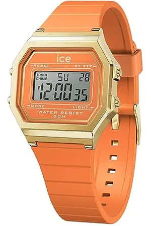 Ice-Watch ICE digit retro Apricot crush - Damenuhr mit Plastikarmband - 022052 (Small)