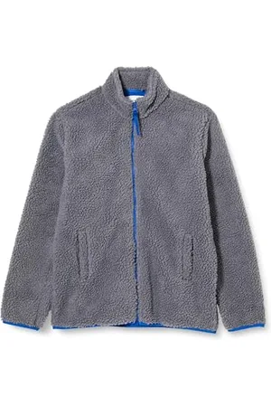 Amazon Jungen Sherpa-Jacke Mit Fleecefutter Und Durchgehendem Reißverschluss, , 8 Jahre