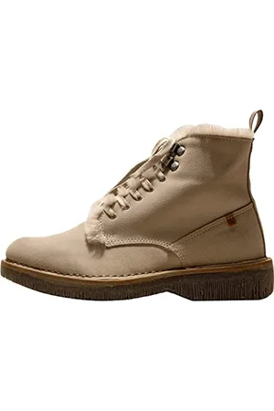 El Naturalista Damen Schnürstiefeletten Volcano, Frauen Schnürboots,Wechselfußbett,Warmfutter,uebergangsstiefel,warm,Piedra,42 EU / 8.5 UK