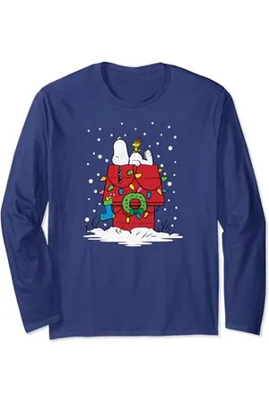 Peanuts Snoopy Christmas Lights Langarmshirt