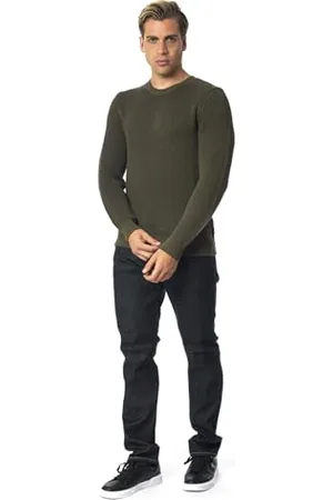 Replay Herren Pullover aus Baumwolle, (Grün), L