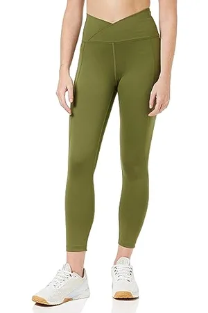 Amazon Damen Build Your Own Bootcut-Leggings mit gekreuzter Taille (erhältlich in Übergröße) (zuvor Core 10), , 3XL Große Größen
