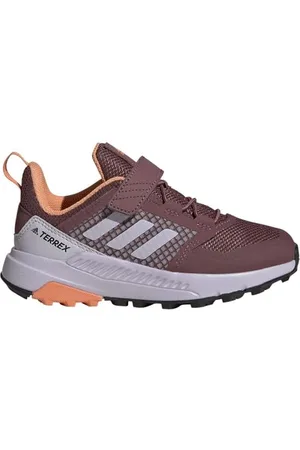 adidas Terrex Trailmaker Hiking Shoes Wanderschuhe, Quiet Crimson/Silver Dawn/Amber Tint, 33.5 EU