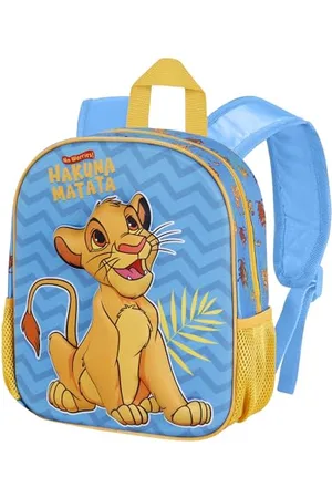 Disney Der König der Löwen Hakuna-Kleiner 3D Rucksack, Blau, 26 x 31 cm, Kapazität 8,5 L