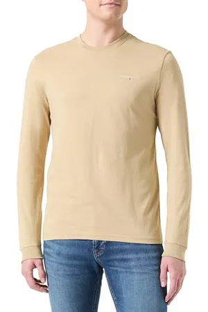 Tommy Hilfiger Herren Langarmshirt Linear Chest Slim Fit, , 4XL