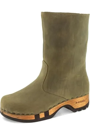Woody Damen Rose Clog Stiefel, , 40 EU