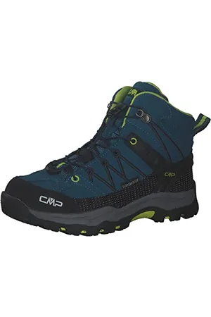 CMP Kids Rigel Mid Shoe Wp Trekking-Schuhe, Deep Lake Acido, 31 EU