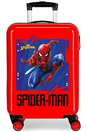Marvel Spiderman Street Kabinenkoffer Rot 37x55x20 cms Hartschalen ABS Kombinationsschloss 34L 2,6Kgs 4 Doppelräder Handgepäck