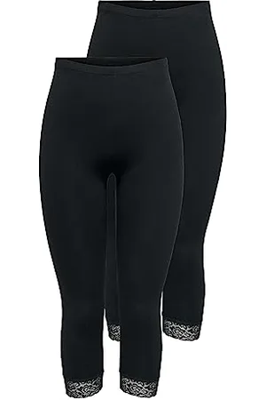 ONLY Onllive Love 3/4 LACE Legging 2PK CS JRS
