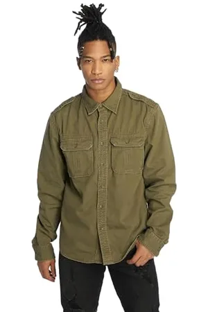 Brandit Vintage Shirt Long Sleeve, Farbe: , Größe: XL