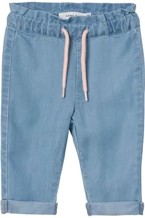 NAME IT Baby - Mädchen Nbfbella Baggy R Jeans 4556-hi Noos, , 56