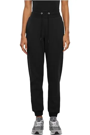 Urban classics Damen Jogginghose Ladies Cozy Sweatpants, High Waist Jogginghose für Frauen, Loose Fit, black, XS
