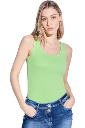 CECIL Damen B317513 Basic Top in Unifarbe, , XS