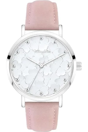Tamaris Damen Analog Quarz Uhr mit Leder Armband TT-0181-LQ