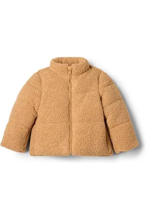 Amazon X Sofia Grainge Unisex Kinder Lange Teddy-Steppjacke, , 4 Jahre