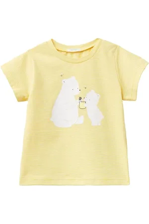 Benetton Baby-Jungen 3qfna104e T-Shirt, , 62