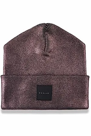 Replay Damen Mütze Wintermütze, (Rosa), Onesize
