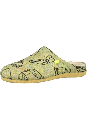 HOT POTATOES LUNGAU, Hausschuh Damen, Gris, 39 EU