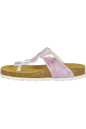 Lurchi 74L7013002 Flat Sandal, Lilac-Multi, 27 EU