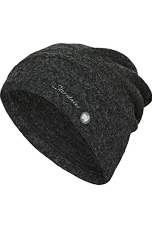 Sterntaler Baby Jungen Beanie Baby Slouch-Beanie Mütze - Beanie Baby, Kinderbeanie, Babymütze - aus Merino Wolle - anthrazit meliert, 51
