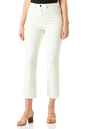 Desigual Womens Denim_DAVINIA Jeans, White, 38