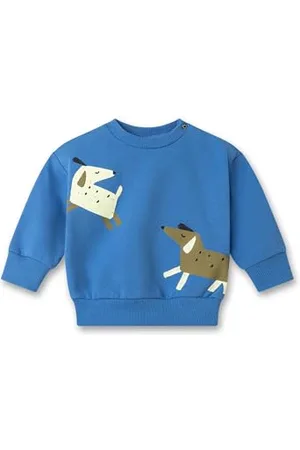 Sanetta Pure Unisex-Sweatshirt | Nachhaltiges und gemütliches Sweatshirt aus Bio-Baumwolle für Jungen. Baby Bekleidung 068