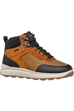 Geox Herren U SPHERICA 4X4 B ABX Ankle Boot, Ochre/Cognac, 41 EU