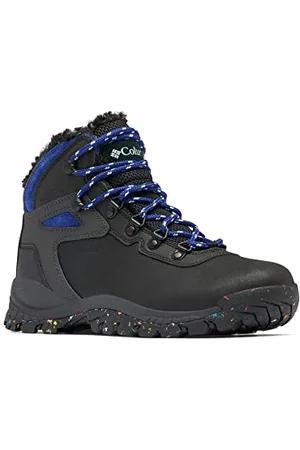 Columbia Newton Ridge Plus Omni-Heat Winterstiefel für Damen, Schwarz (Black x Dark Sapphire), 37 EU