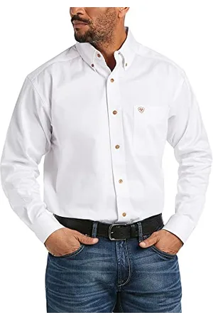 Ariat Herren Solid Twill Classic Fit Shirt Hemd, , L
