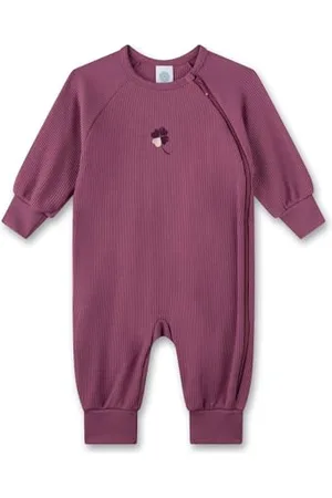 Sanetta Mädchen-Overall | Praktischer und bequemer Strampler aus Baumwoll-Viskose-Mix für Mädchen. Baby Overall 056