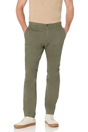 Amazon Herren Legere Stretch-Chinohose in sportlicher Passform (in Übergröße erhältlich), , 36W / 31L