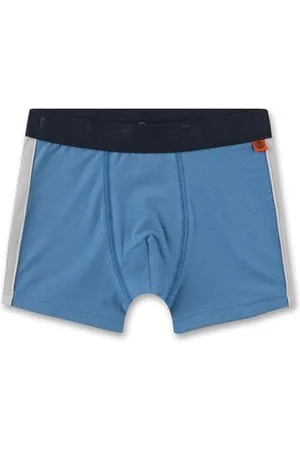 Sanetta Jungen-Shorts | Hochwertige und nachhaltige Unterhose für Jungen aus Bio-Baumwolle. Unterhose mit Webbund | Unterwäsche für Jungen
