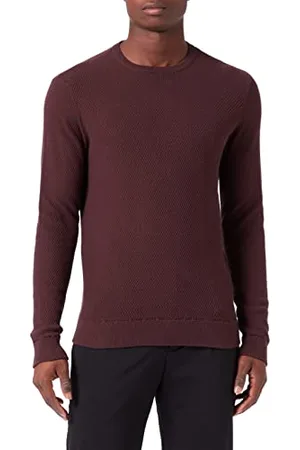 Casual Friday Herren Karlo Structured Crew Neck Knit Pullover, , M