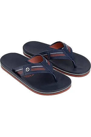 CARTAGO Herren Siena II DEDO AD Flipflop, Blue/Brown Tile, 43 EU