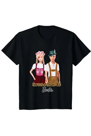 Barbie Kinder Dirndl Oktoberfest T-Shirt T-Shirt