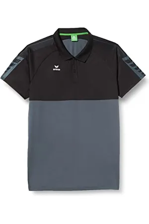 Erima Herren Six Wings Sport Polohemd, slate grey, S