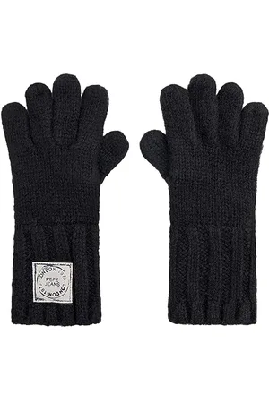 Pepe Jeans Mädchen Zilde Gloves, Black (Black), M