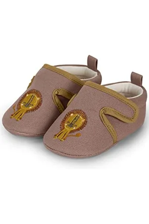 Sterntaler Baby - Jungen Babykrabbelschuh Löwe Flacher Slipper, , 18 EU