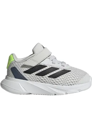 adidas Jungen Unisex Kinder Duramo SL Shoes Kids Laufschuhe, Dash Grey/core Black/Lucid Lemon, 21 EU