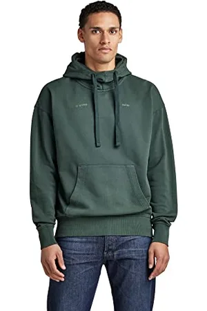 G-Star RAW Herren Garment Dyed Oversized Hoodie, , M