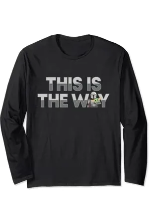 STAR WARS The Mandalorian Mando & the Child This Is The Way Langarmshirt